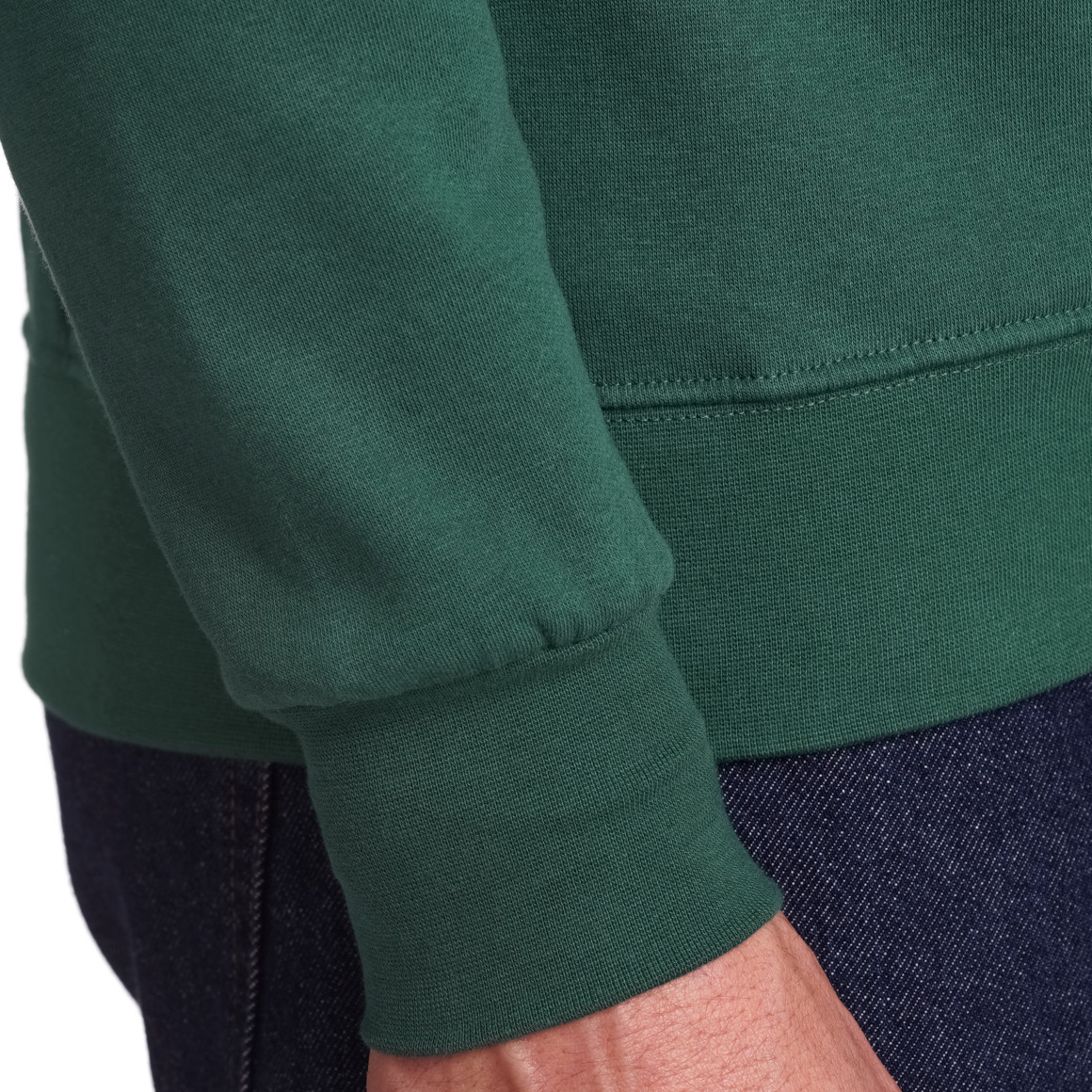 Herren Weihnachtssweatshirt dunkelgrün