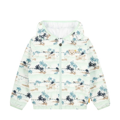 Regenjacke, weiß für Jungs