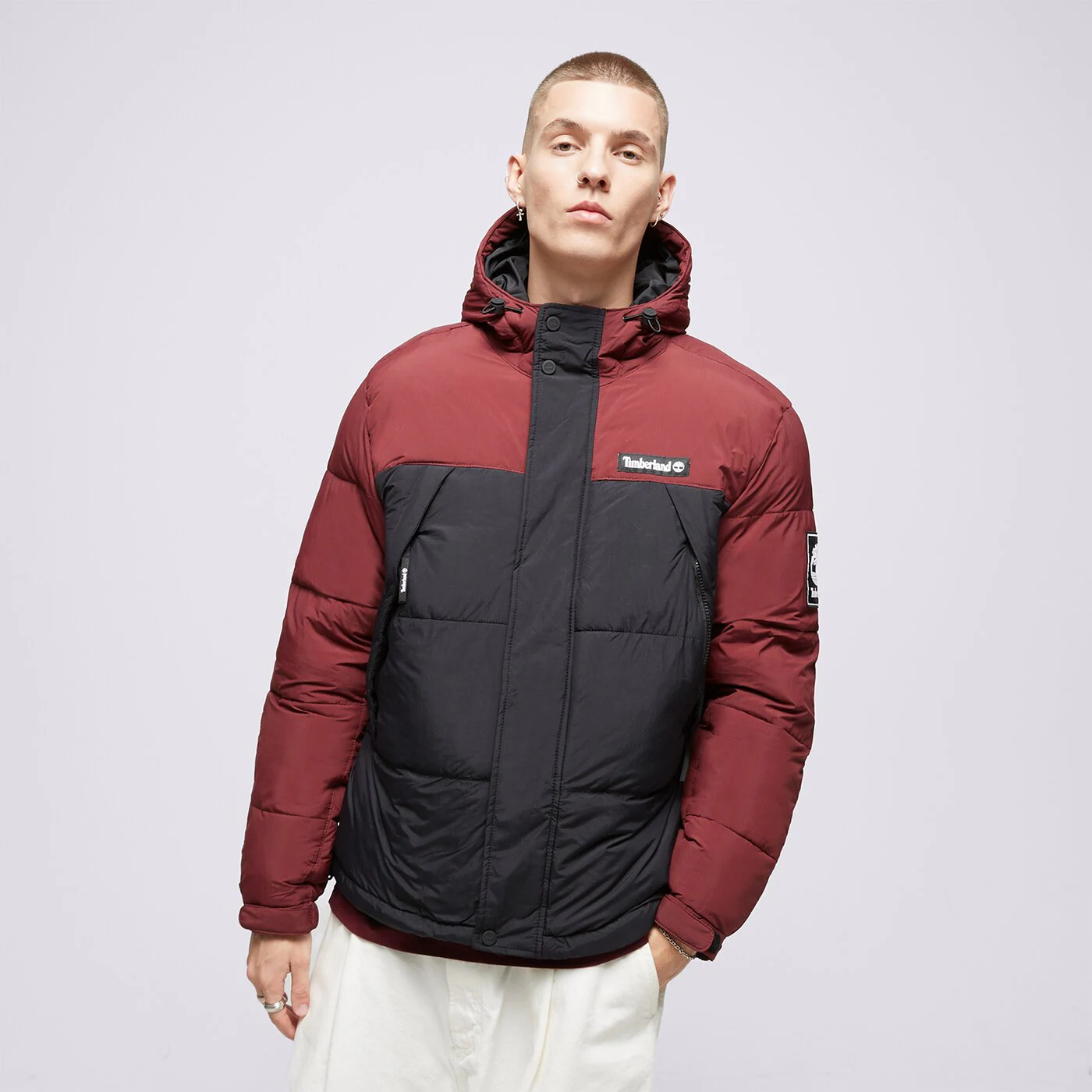 TIMBERLAND DAUNENJACKE DWR OUTDOOR ARCHIVE Dunkelrot