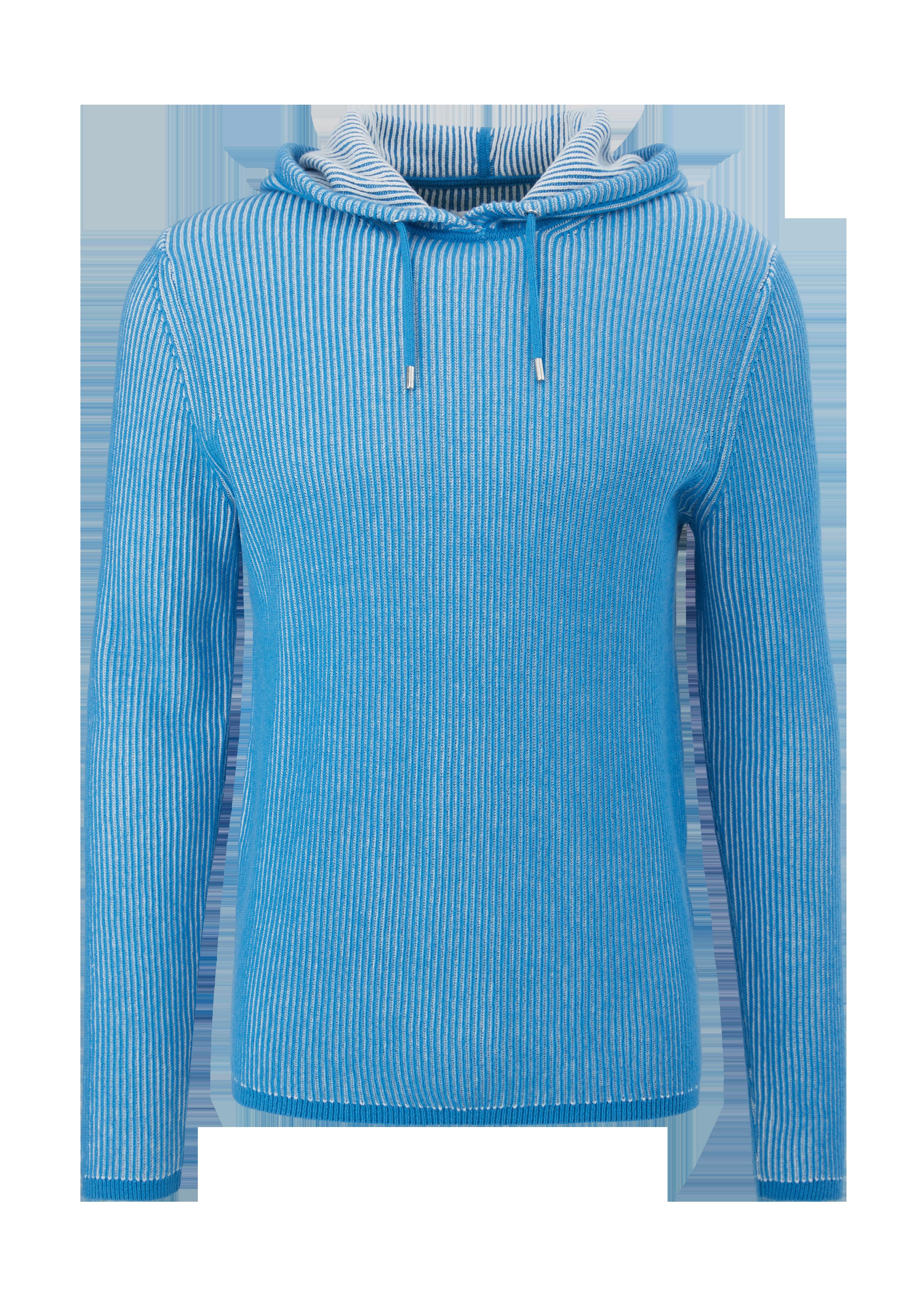 Strickhoodie mit Rippstruktur  2124532-6285