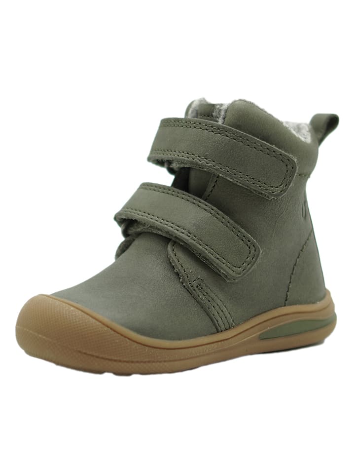 lamino Leder-Boots in Grün günstig kaufen