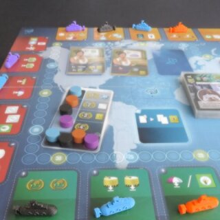 Submarine Action Markers for Underwater Cities - 12 Pieces
