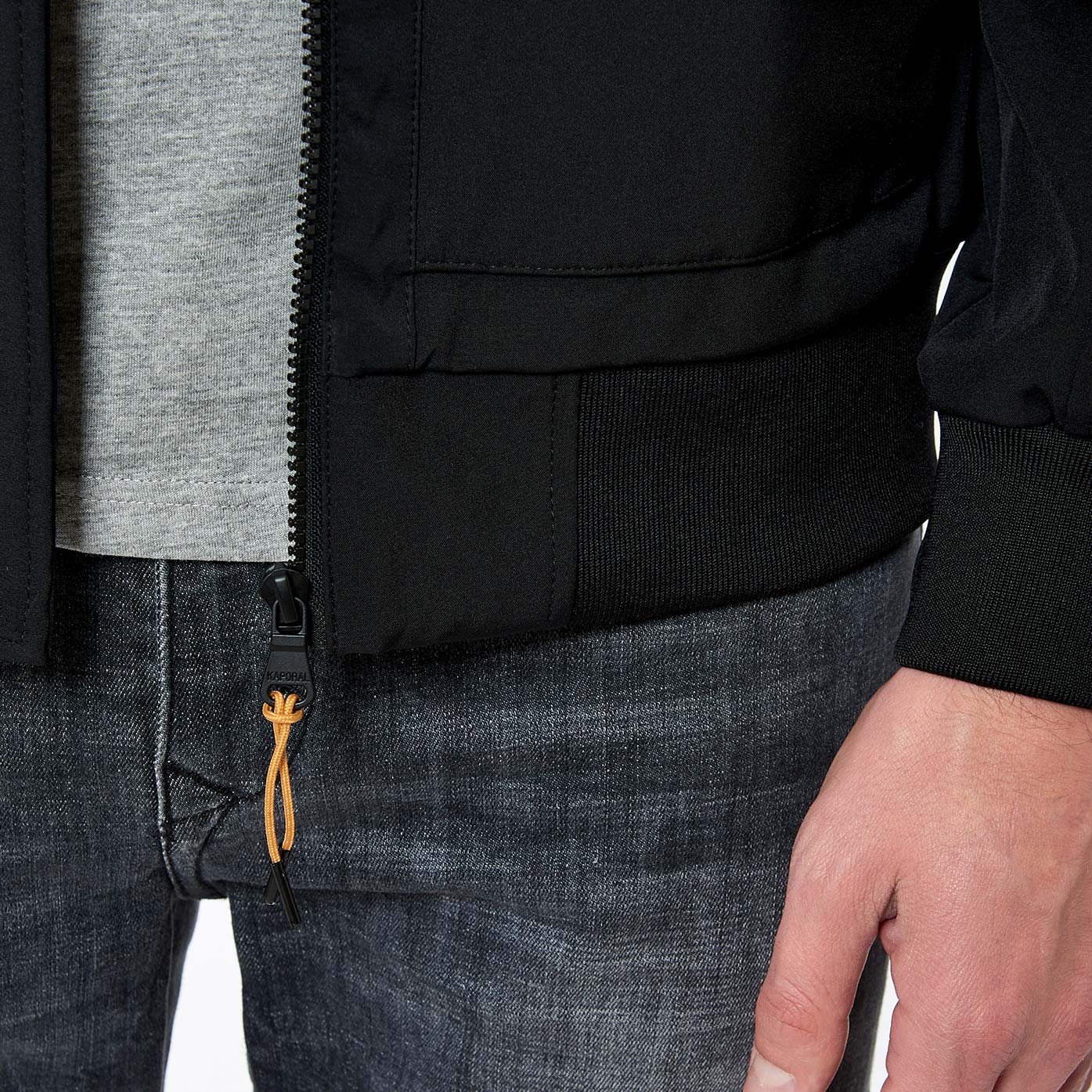 VALMY  Veste noire Homme