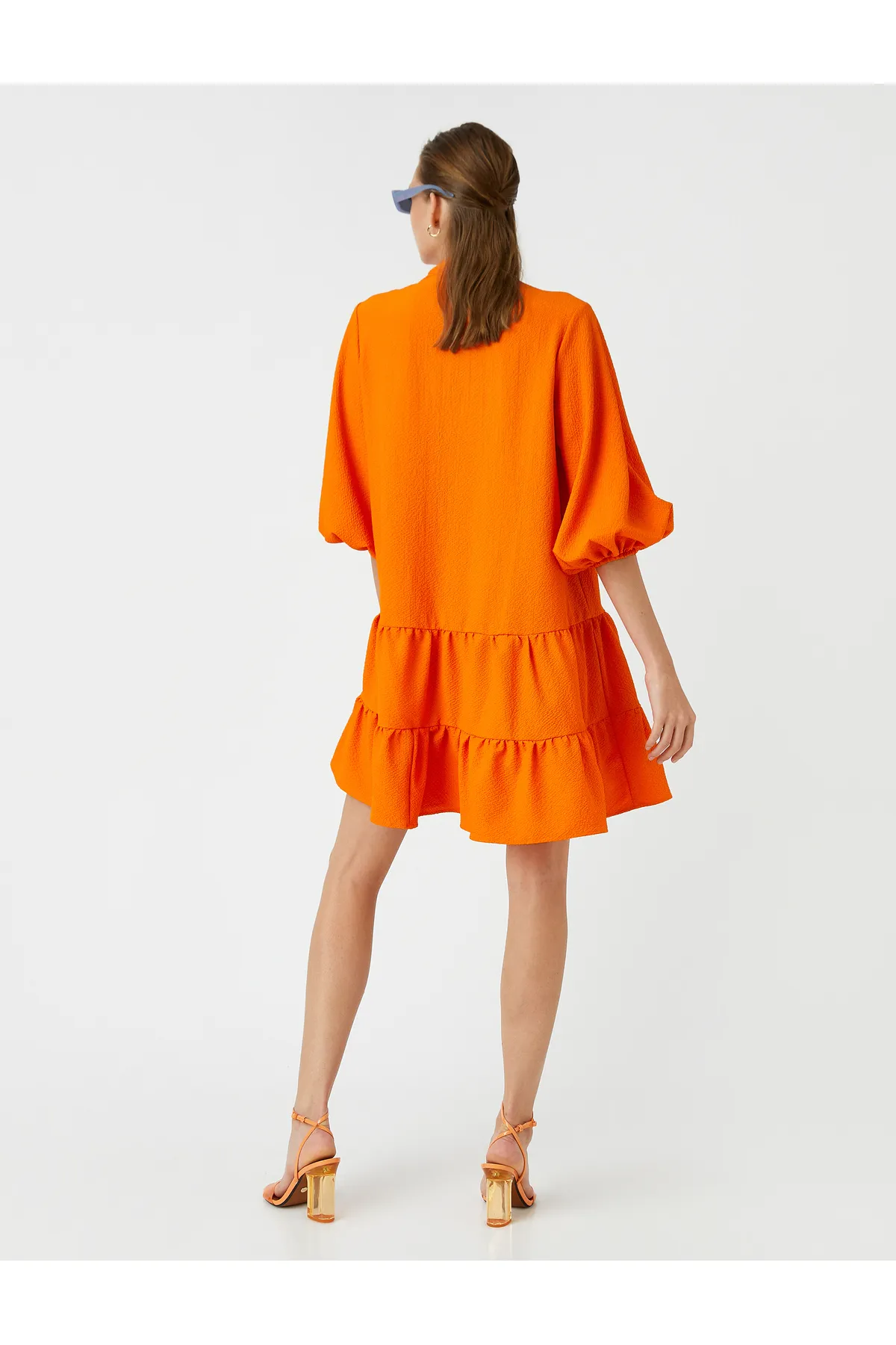 Koton  Übergroßes Lagenkleid