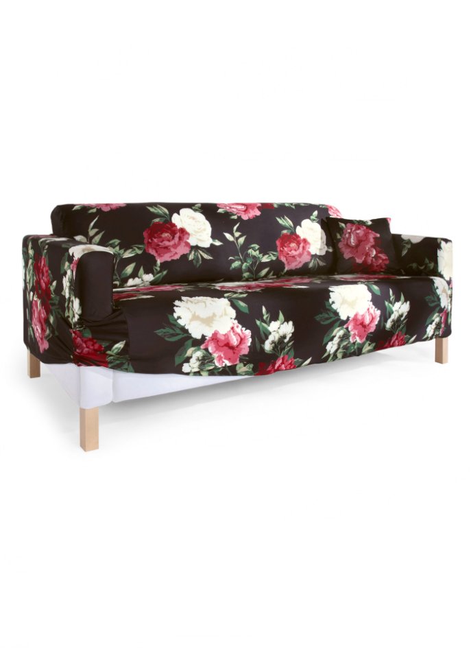 Husse mit floralem Druck