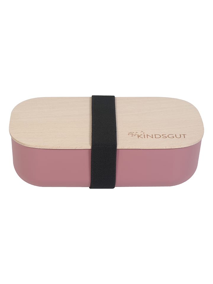 Kindsgut Lunchbox in Rosa - (B)20,5 x (H)5,5 x (T)11,5 cm günstig kaufen onesize