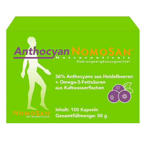 ANTHOCYAN Nomosan Kapseln  150 St  Kapseln