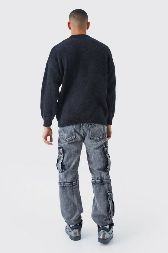 Flauschiger Oversize Limited Edition Strickpullover