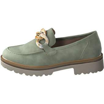 smiling for feet Chunky Loafers in grün