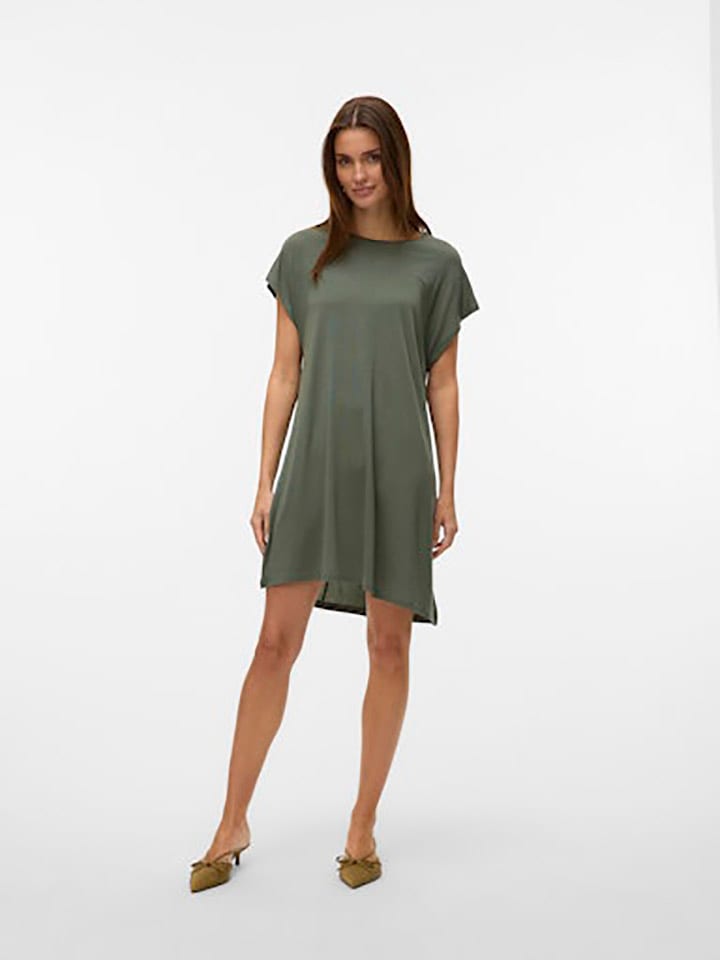 Vero Moda Kleid in Khaki günstig kaufen