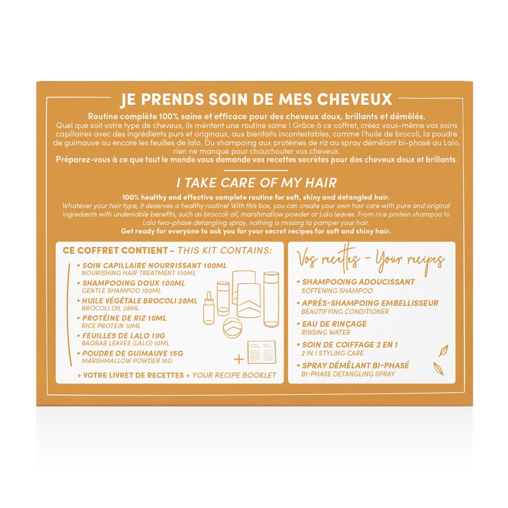 waam JE PRENDS SOIN DE MES CHEVEUX Coffret