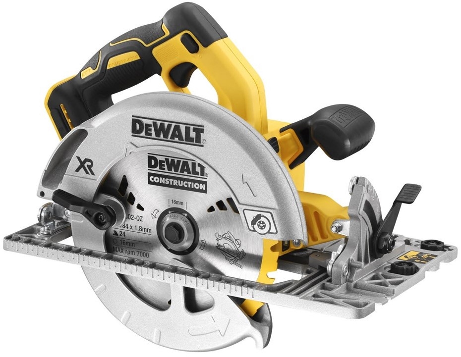 Fierăstrău circular fără fir DeWalt DCS572NT-XJ XR 18V, fără baterii și încărcător, în geantă TStak