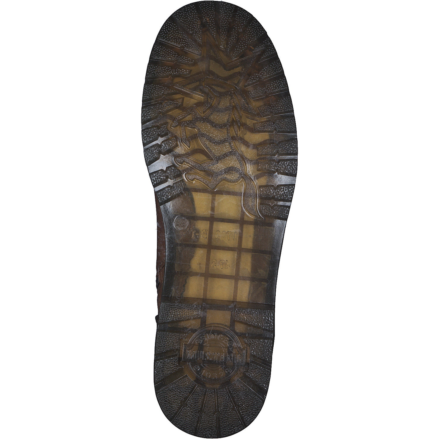 Mustang 4185601, Stiefel, Herren, Braun (Cognac)