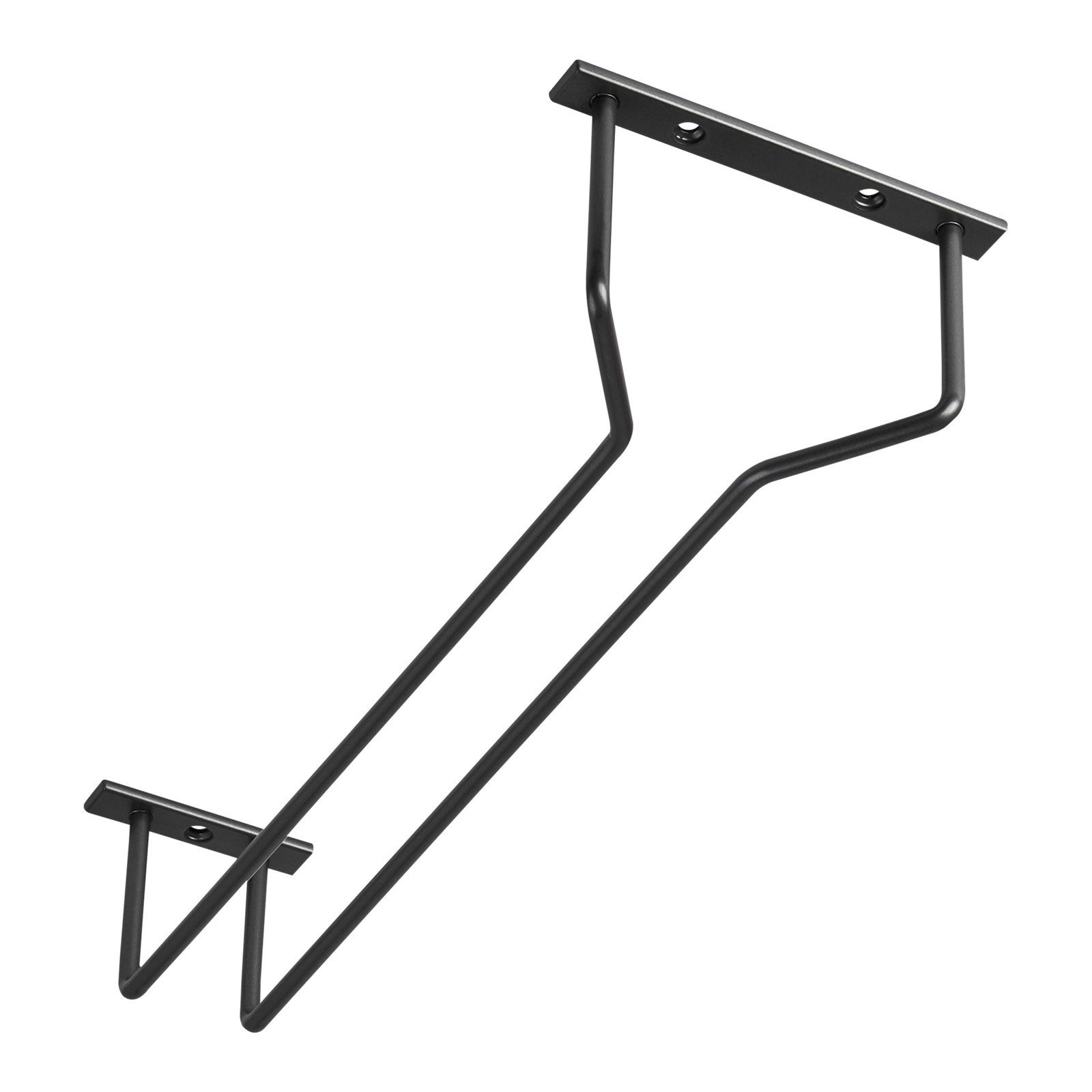 SO-TECH® Gläserhalter Gläserhalter schwarz / Chrom poliert - verschiedene Ausführungen