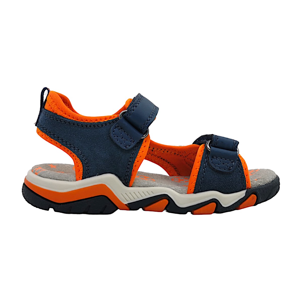 Lurchi Bo 74L3263001 Blau Navy/ Orange