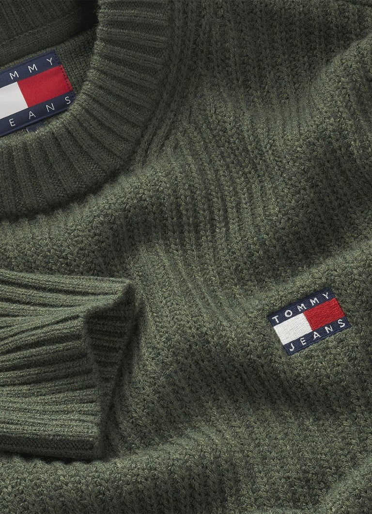 Tommy Hilfiger Rib-knit sweater with logo
