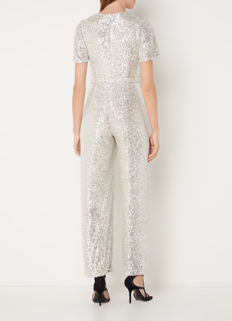 Phase Eight Alessandra Jumpsuit Silver 08