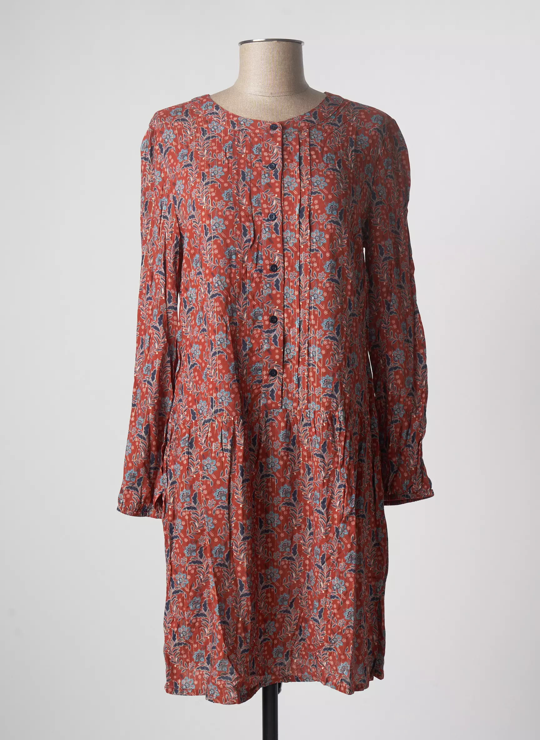So Soon Robes Mi Longues Femme couleur rouge