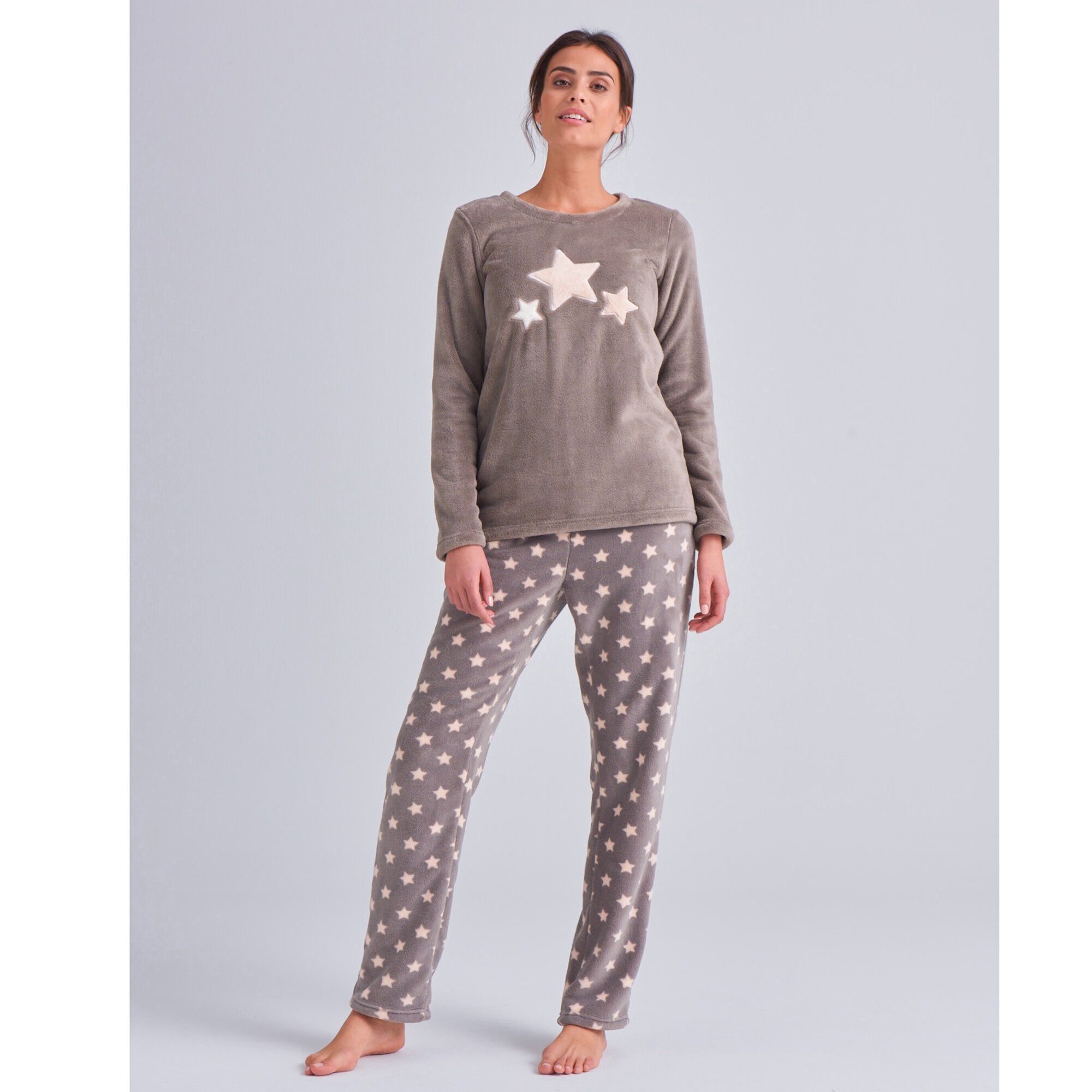 Pyjama pantalon polaire 
