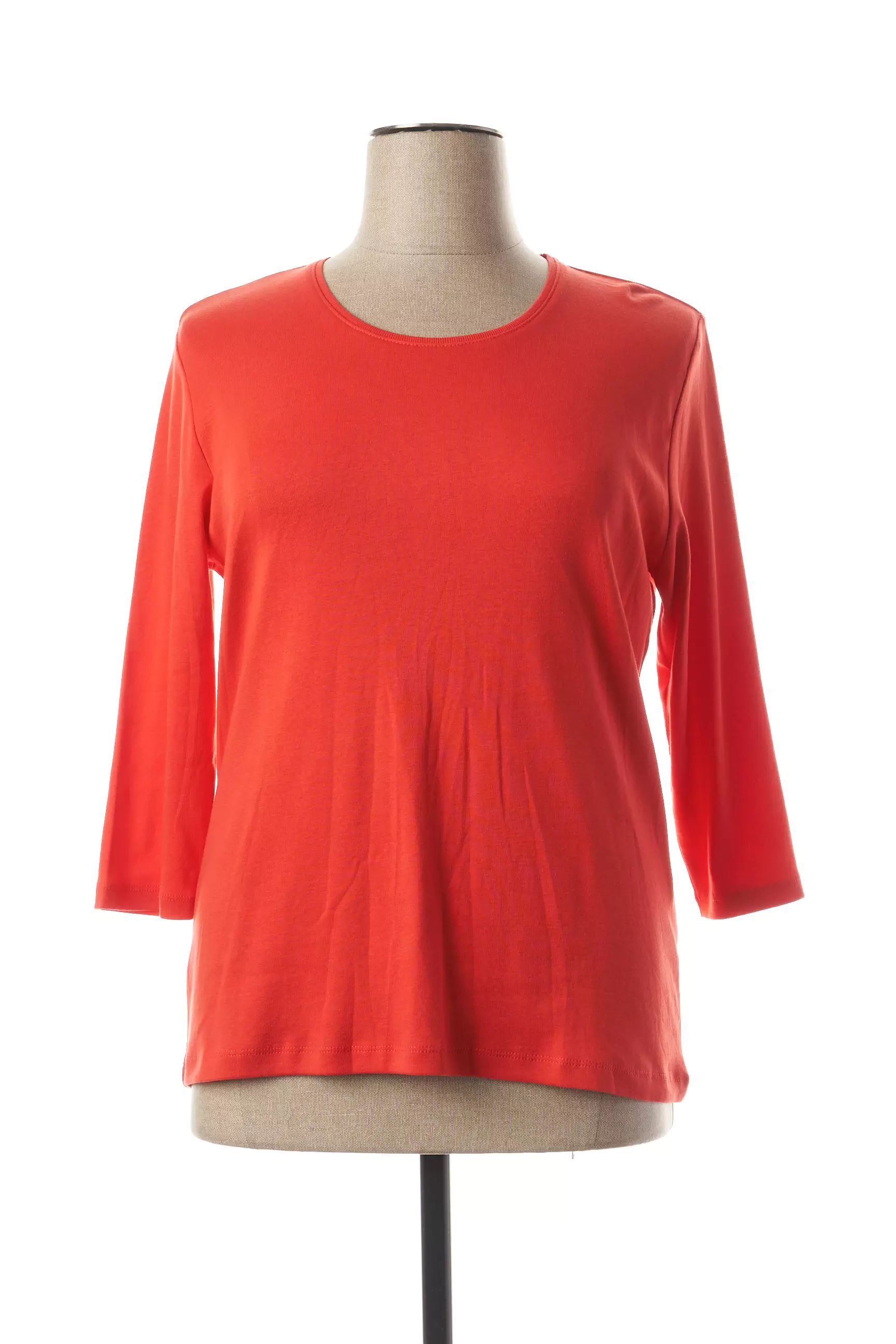 Casual Wear Tshirts Femme couleur rouge