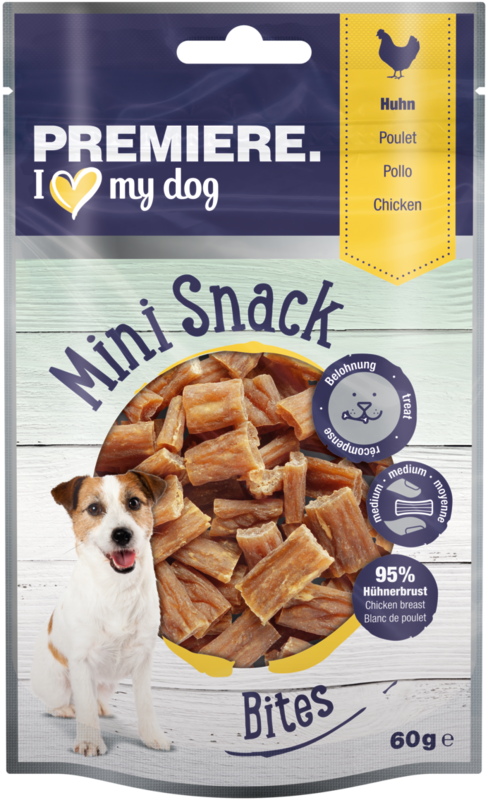 PREMIERE Snacks PREMIERE Mini Bites Huhn 10x60g