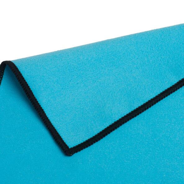 Sporthandtuch, 2er Set, 50 x 100 cm, türkis
