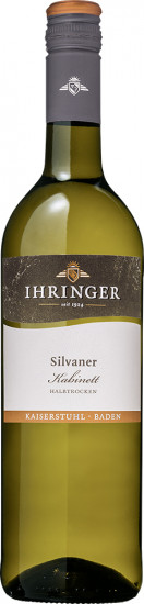2022 Silvaner Kabinett halbtrocken - Kaiserstühler Winzergenossenschaft Ihringen
