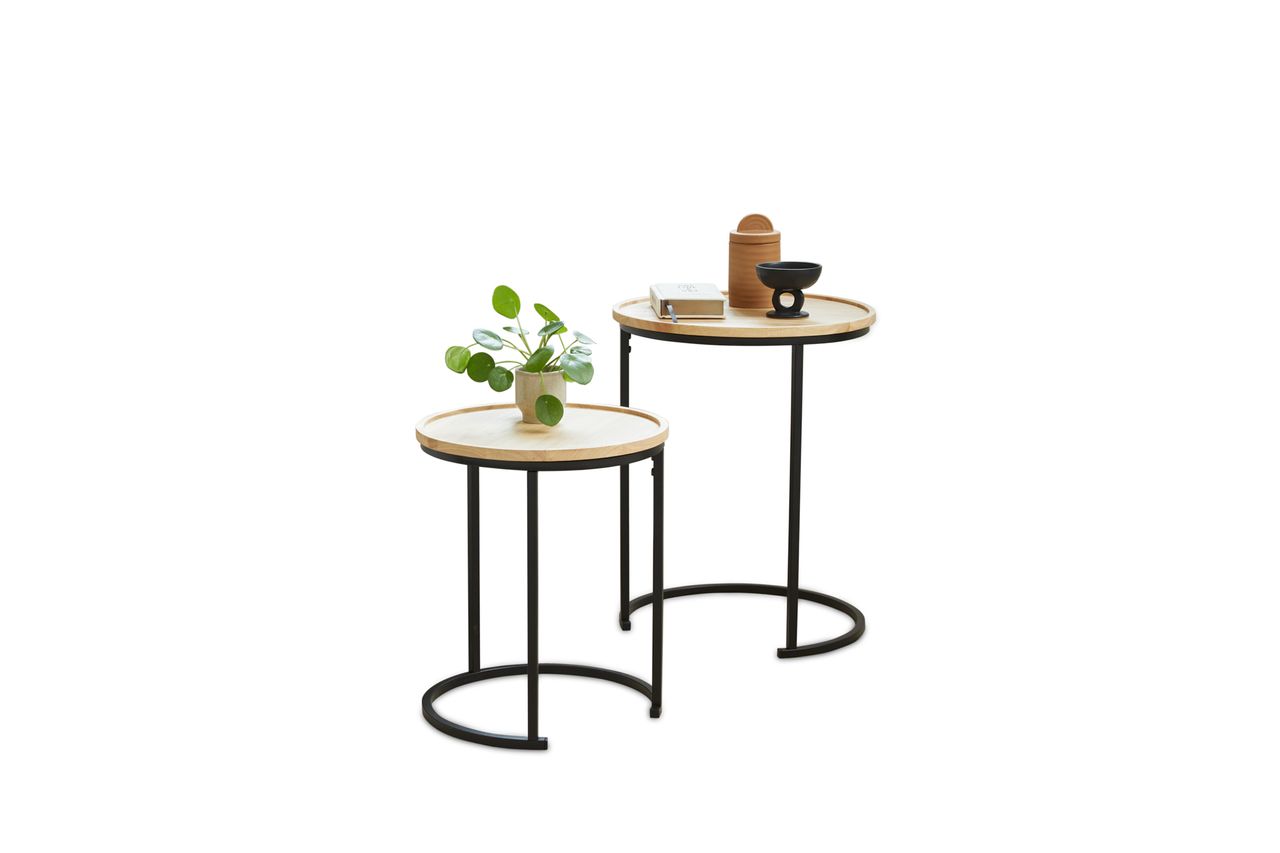 Lifa Living Beistelltisch Lynn - 2er Set