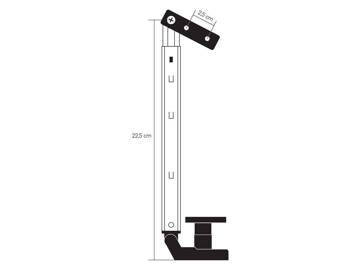 Obelink Fensteraussteller Polyfix mit Klicksystem