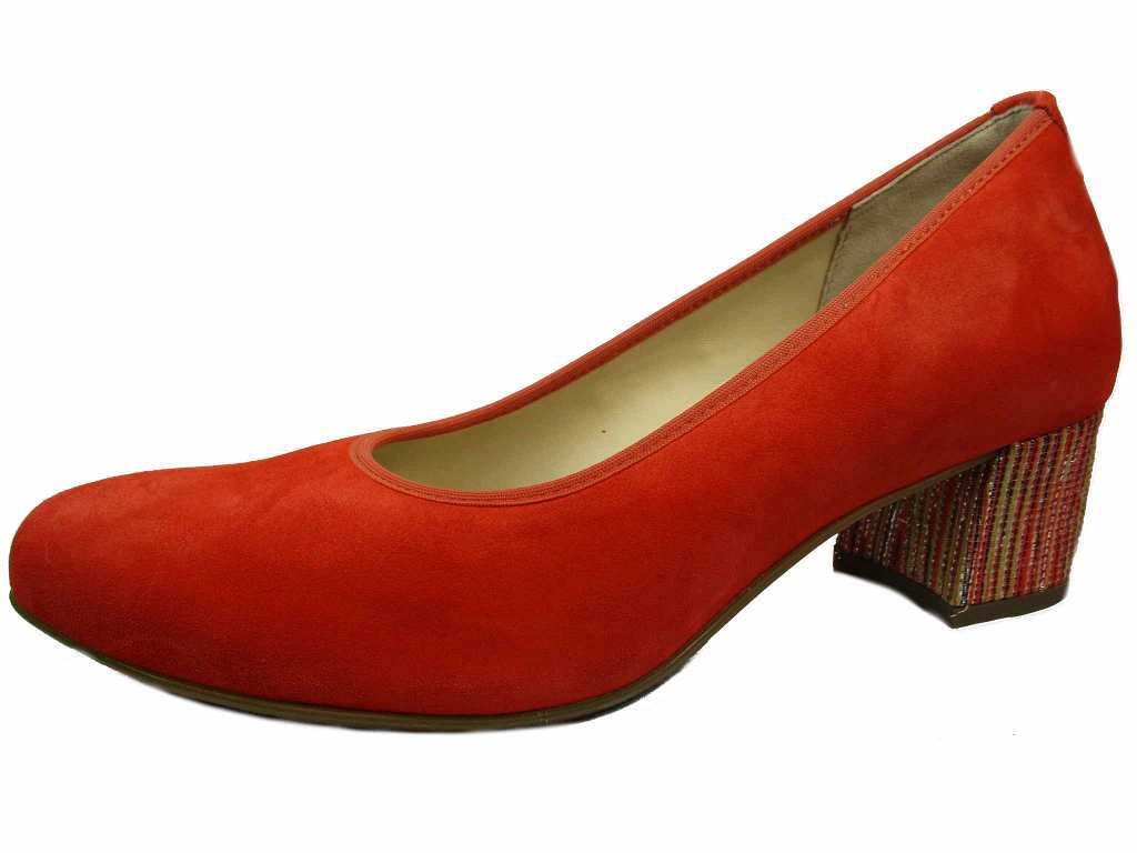 HASSIA Modische Pumps orange Florenz Sacchhetto