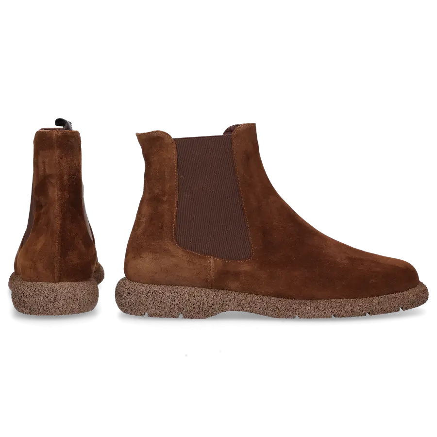 Truman's - Chelsea Boots 9619 Veloursleder - braun