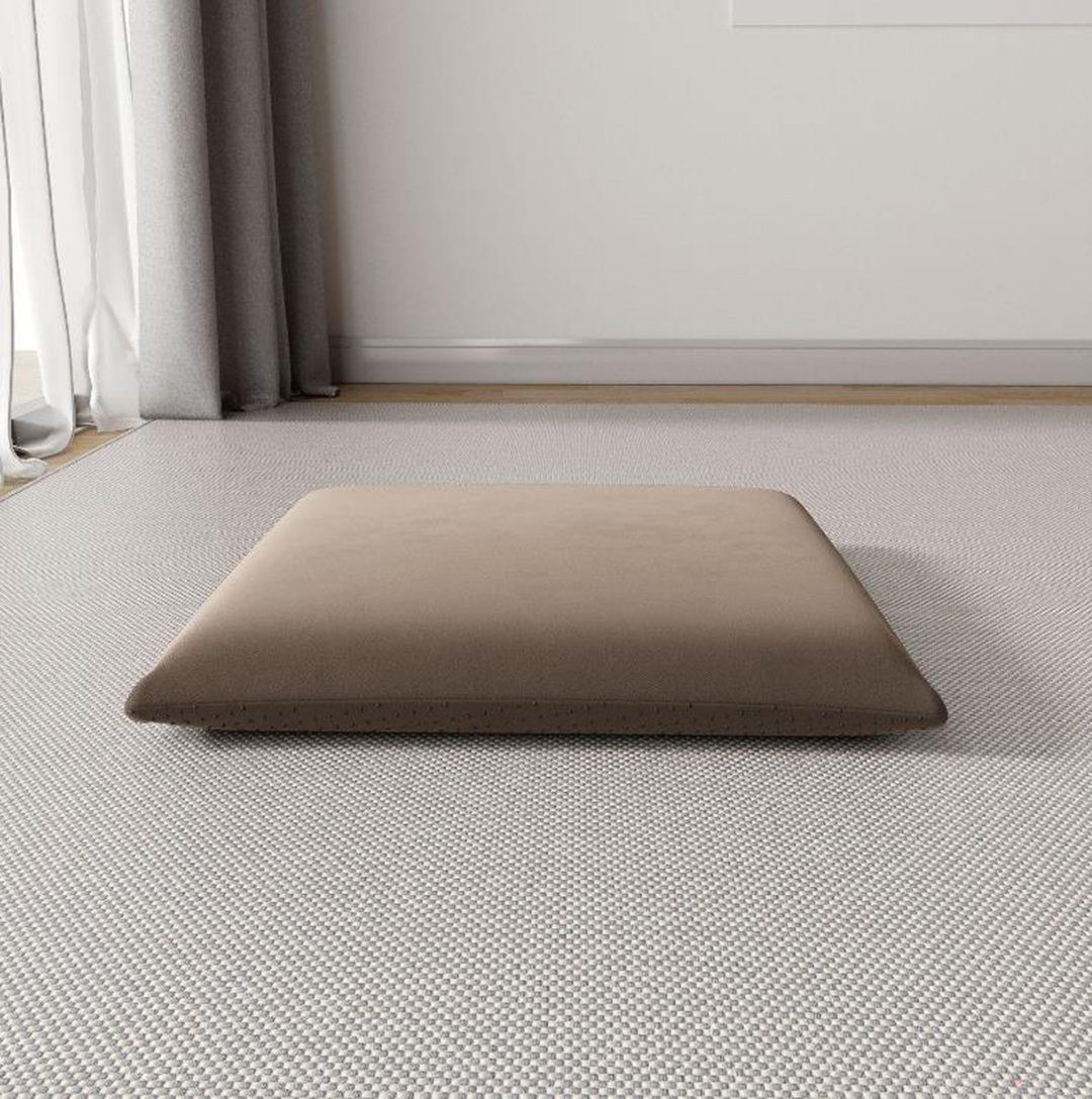 SCOHOME Stuhlkissen Sitzkissen Stuhl - Stuhlkissen 2er Set, 40x40/45x45 cm, Stuhlauflage, Sitzpolster für Haus, Garten