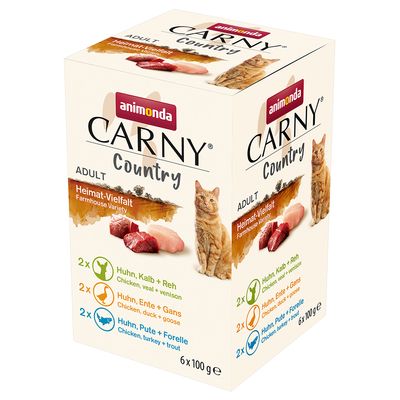 Animonda Carny Country Adult Multipack 6 x 100 g