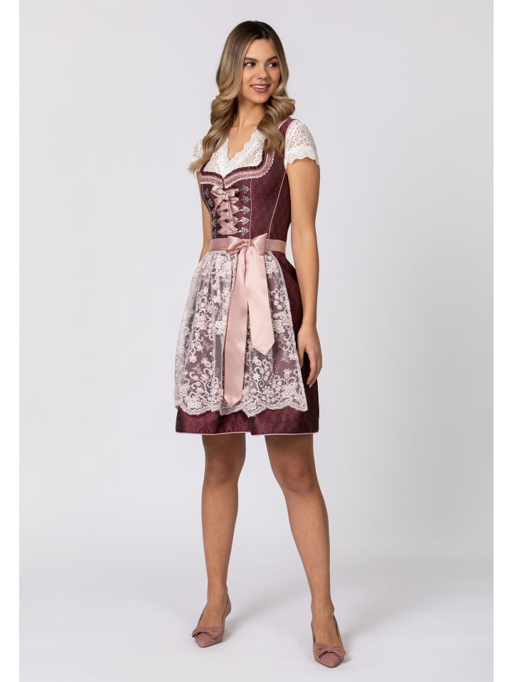Stockerpoint Stockerpoint Dirndl Rosalinde in bordeaux günstig kaufen