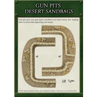 Desert Gun Pits (2 Stk.) BB126