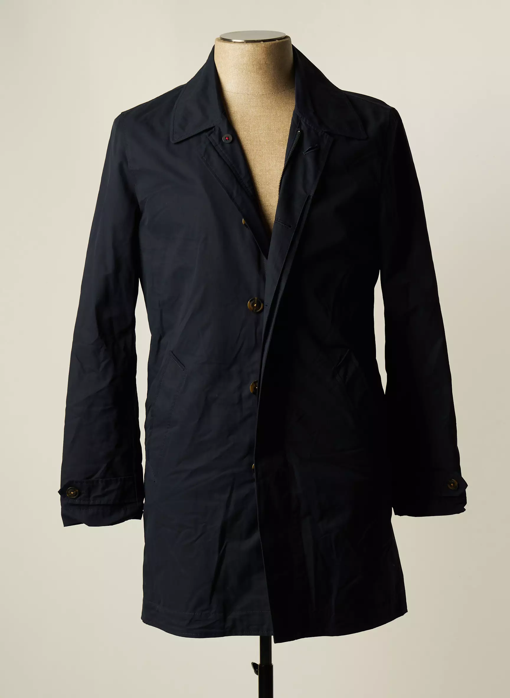 Cambridge Manteaux Longs Homme couleur bleu