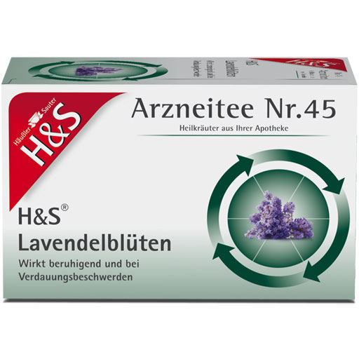 H&S Lavendelblüten Filterbeutel  20X1.0 g  Filterbeutel