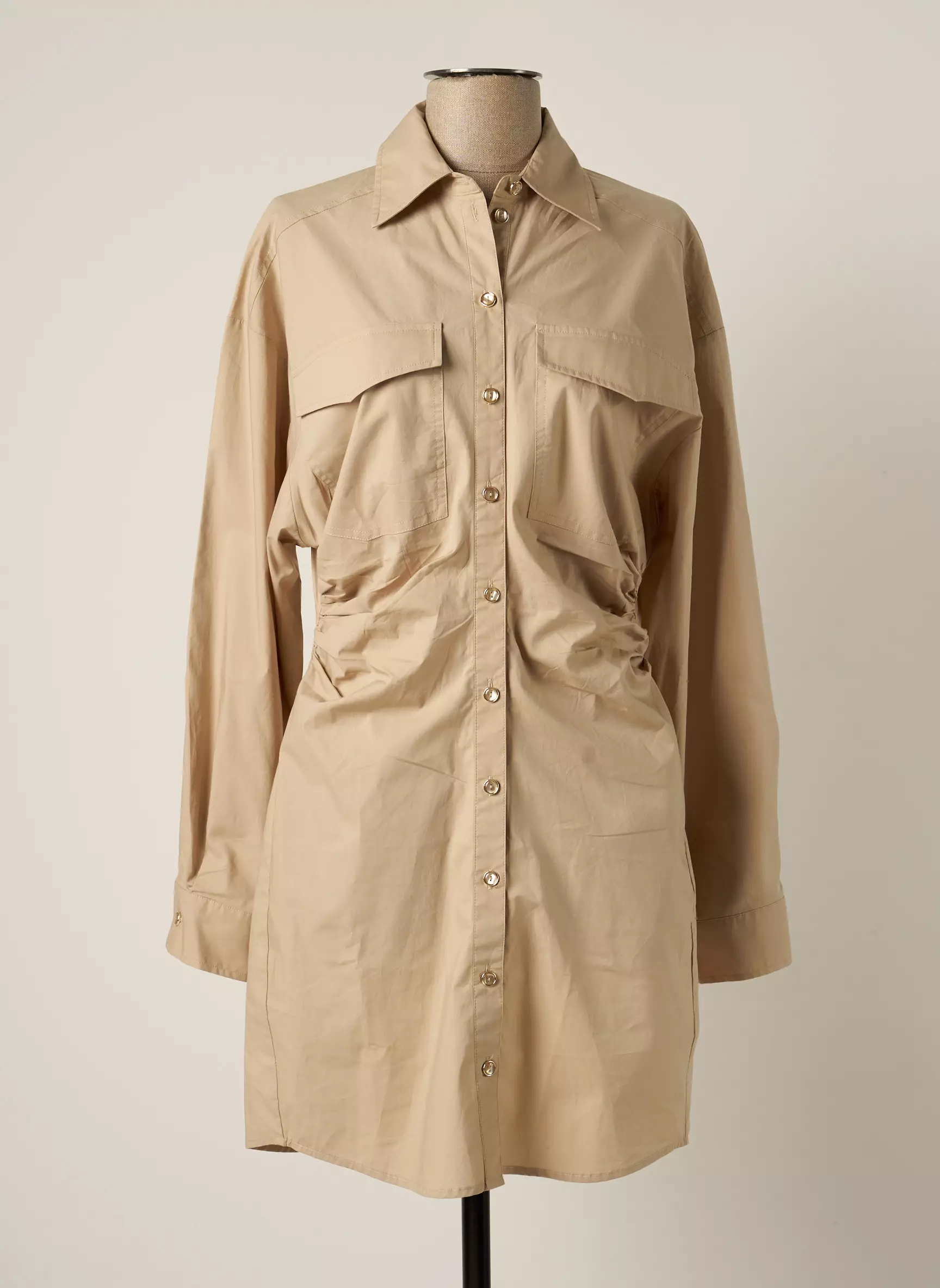 Second Female Robes Courtes Femme couleur beige