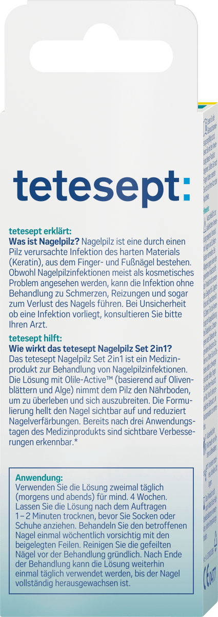 Nagelpilz Set 2in1, 1 St