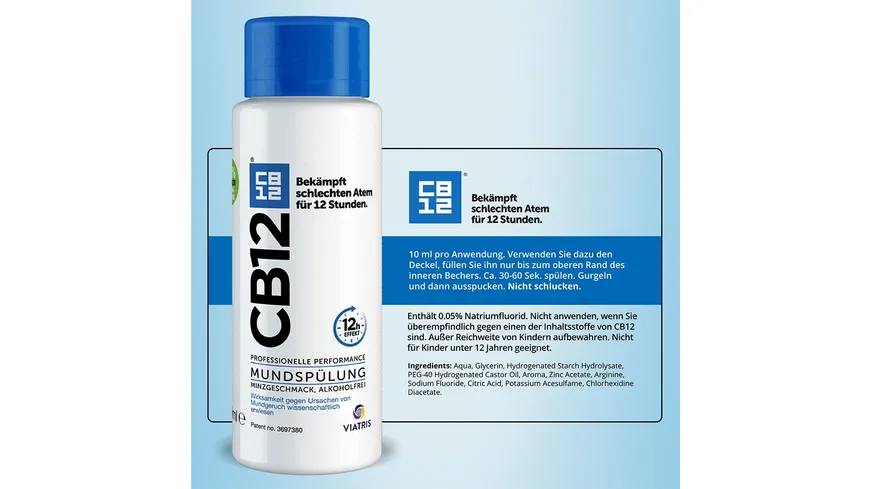 CB12 Mint Mundspülung 200 ml