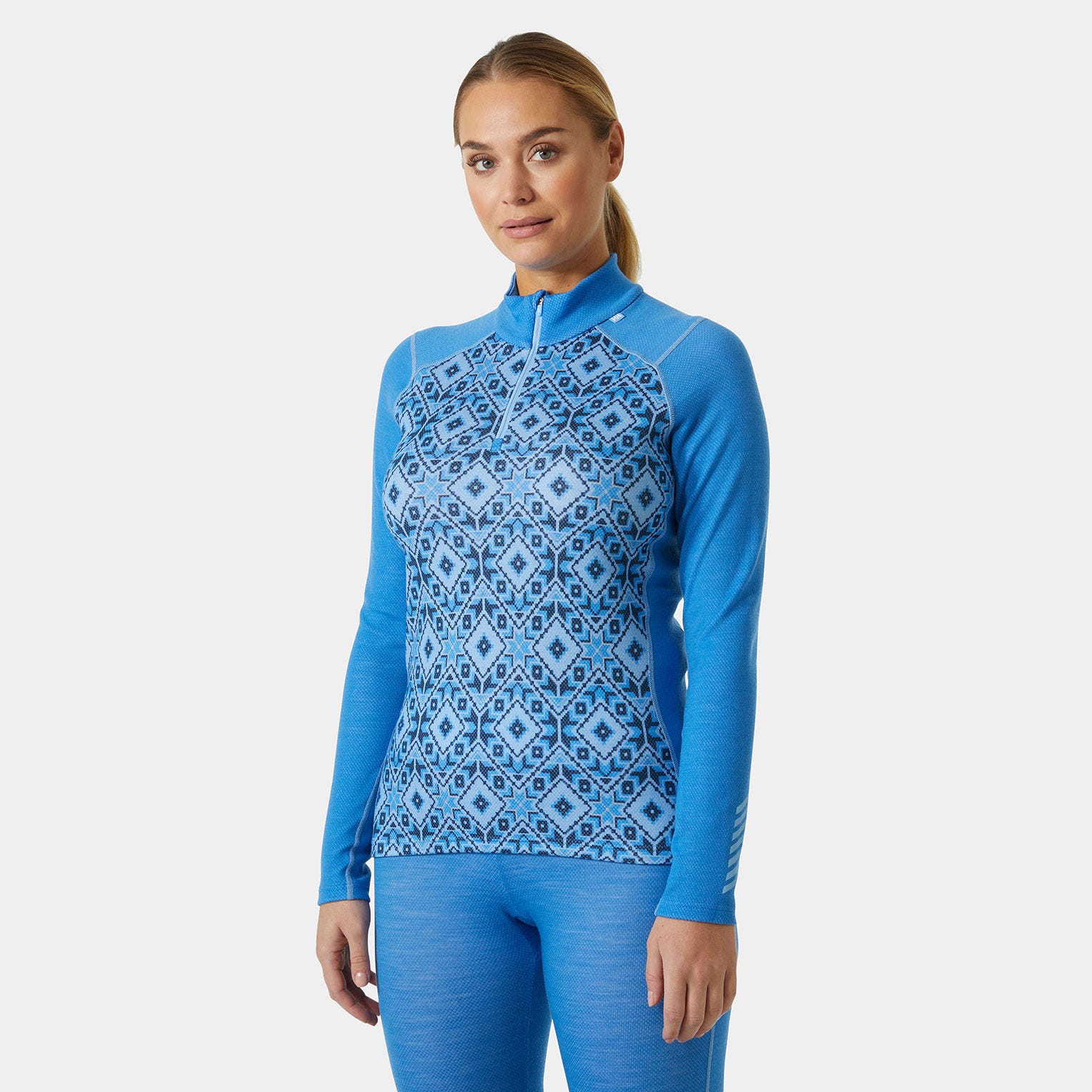 Women's LIFA® Merino Midweight 2-In-1 Graphic Half-Zip Base Layer