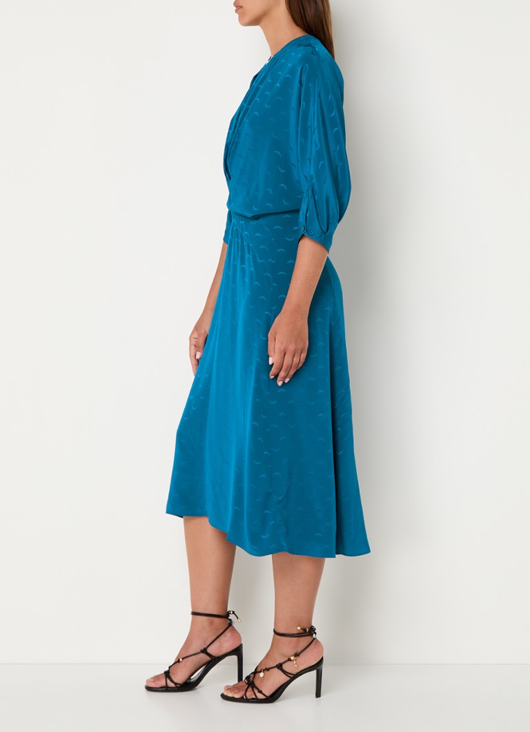 Rochie-tunică midi Zadig&Voltaire Ritany din mătase jacquard