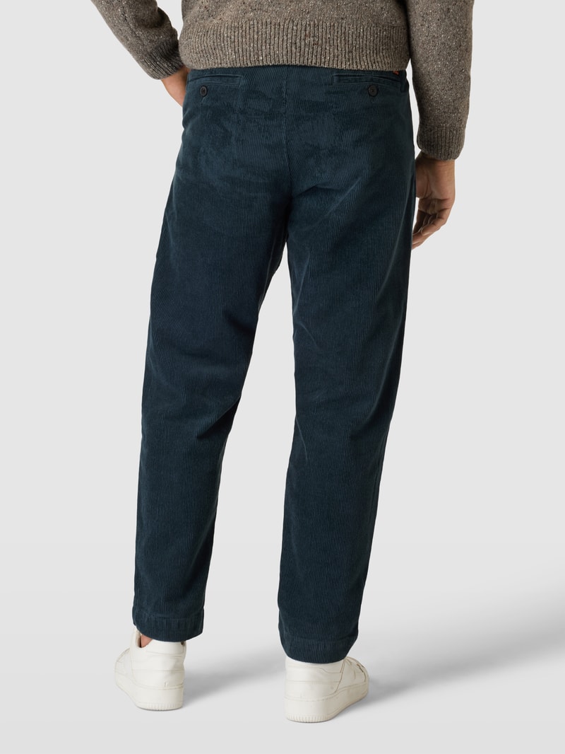 Cordhose mit Gesäßtaschen Modell 'Statum' in petrol