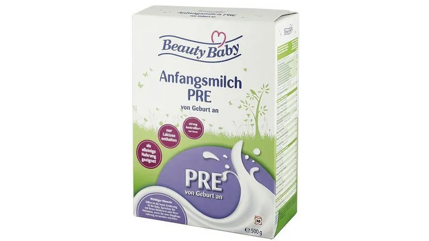 Beauty Baby Anfangsmilch PRE 500 g