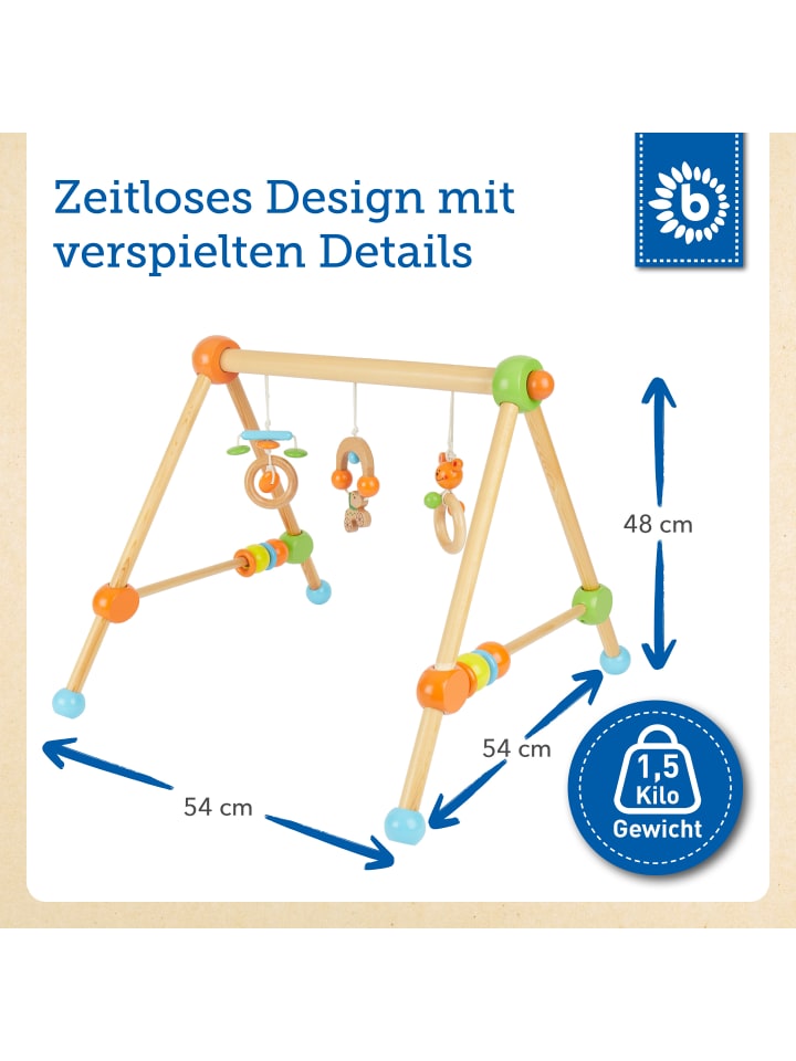 Bieco Spielwaren Spielbogen aus Holz - ab Geburt in Mehrfarbig günstig kaufen onesize
