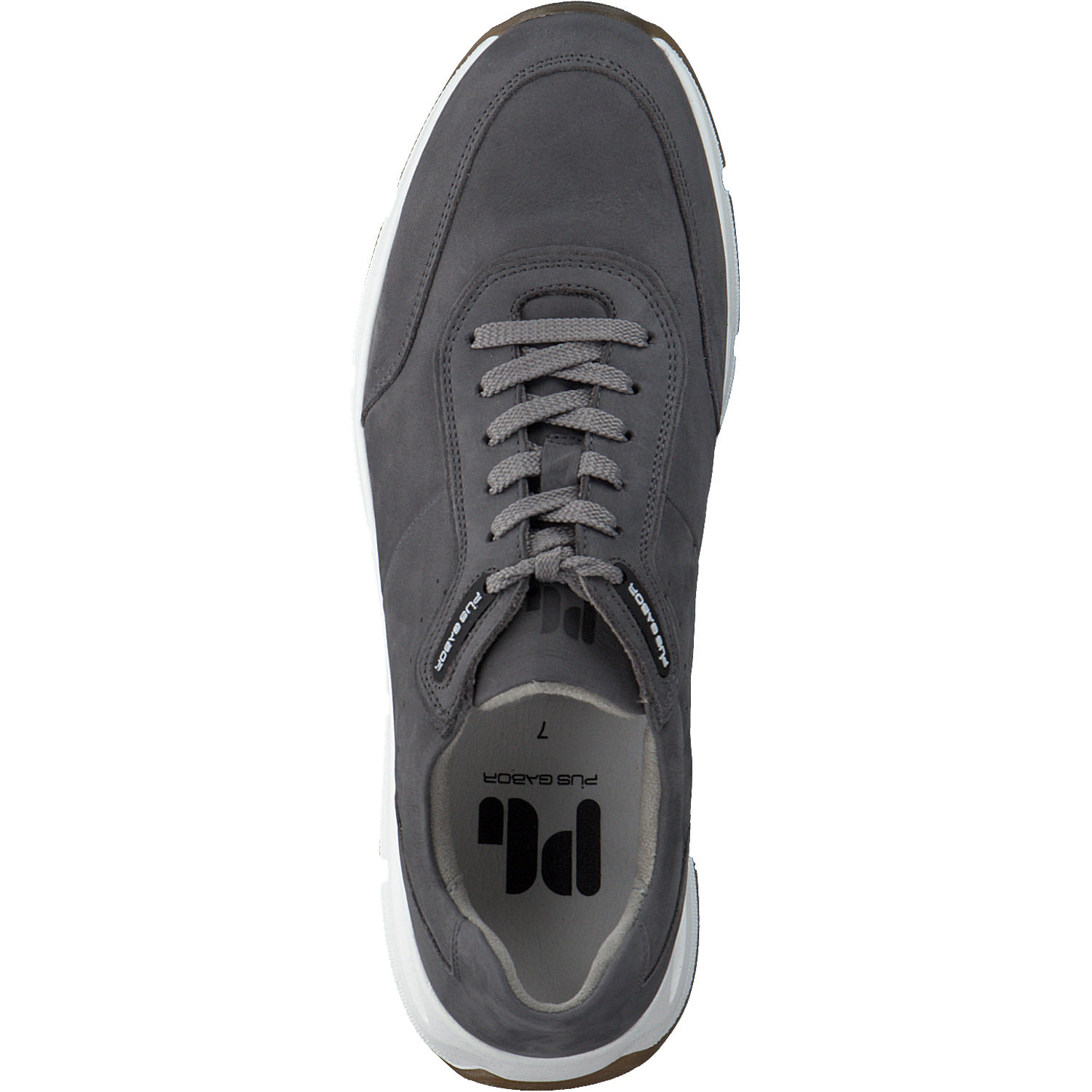 Gabor Pius 1022.11, Sportliche Halbschuhe, Herren, Grau