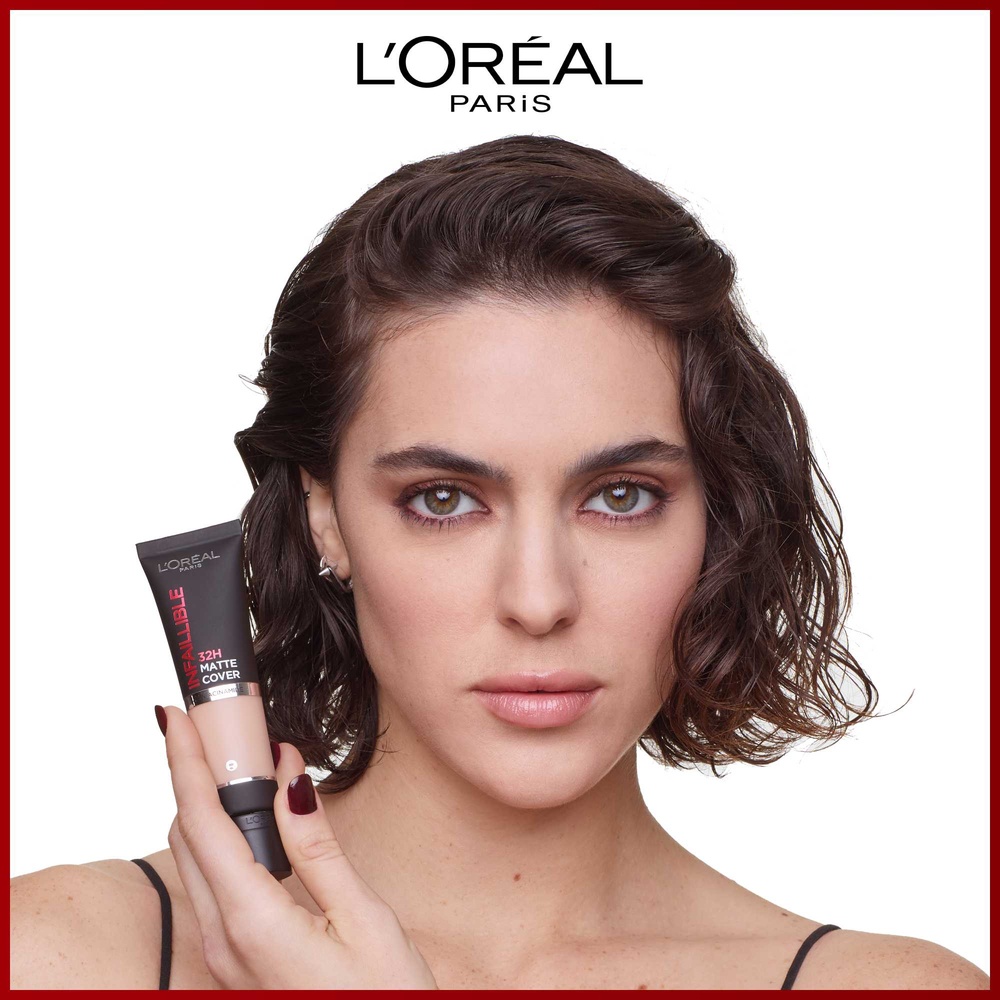 L'Oréal Paris Infaillible 32H Matte Cover Fond de teint mat haute couvrance longue tenue