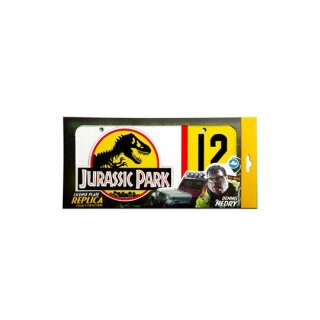 Jurassic Park Replik 1/1 Dennis Nedry Nummernschild