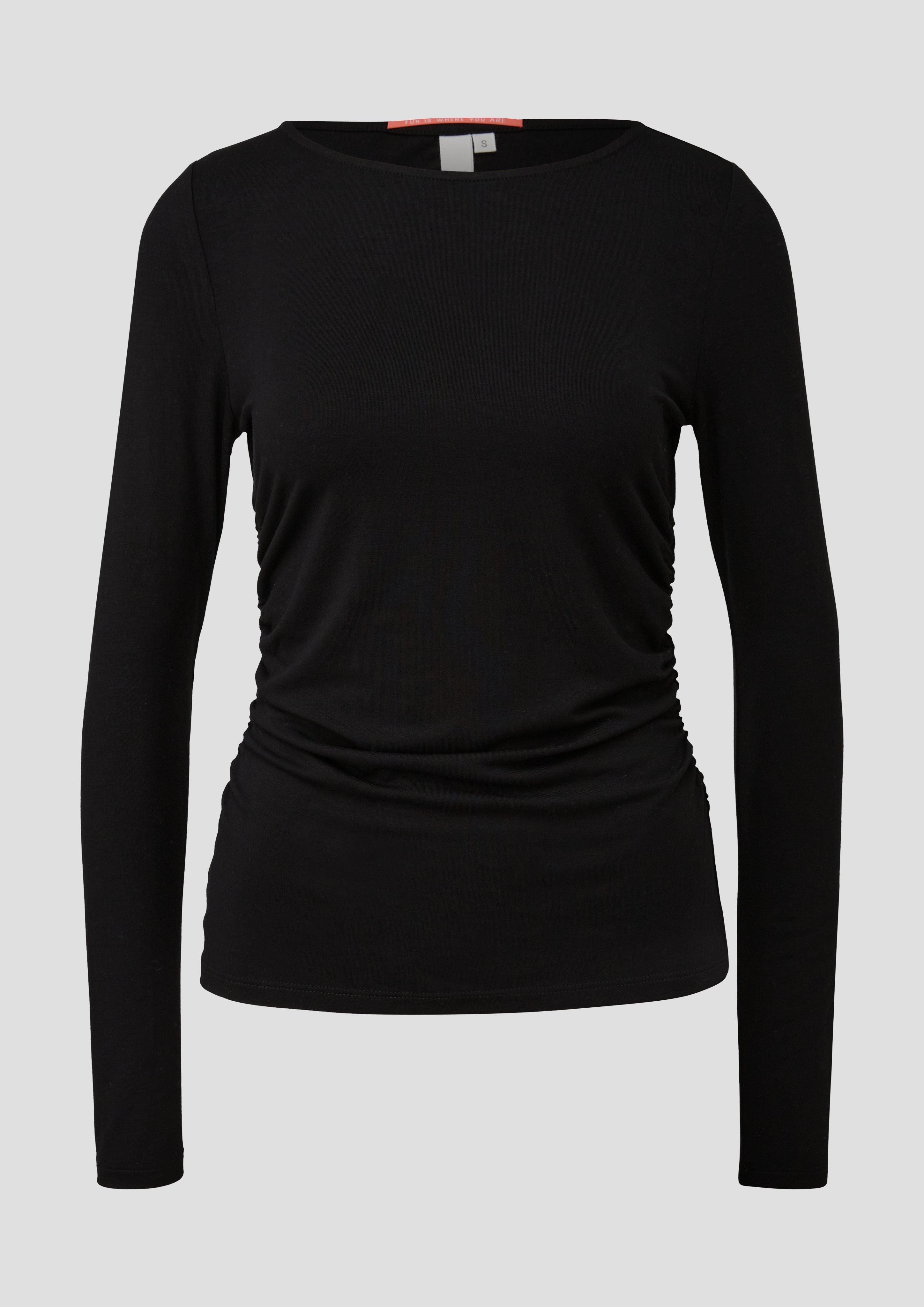 Jerseyshirt mit seitlichen Raffungen  2141061-9999