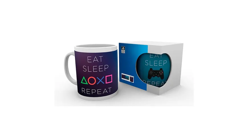 PLAYSTATION Eat Sleep Repeat Tasse 320 ml
